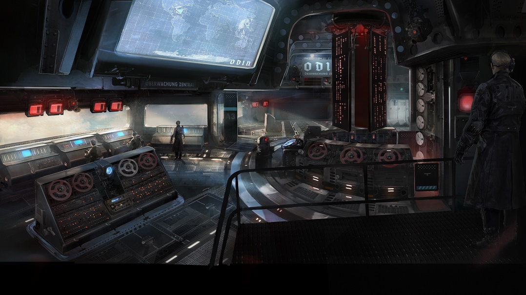 Exclusive Wolfenstein II The New Colossus Environmental Concept Art